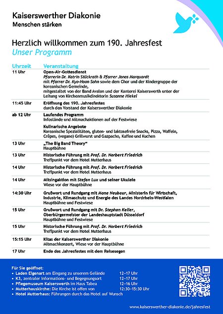 Jahresfest-Programm
