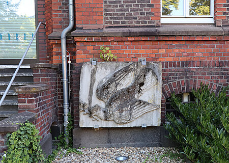 Ein Steinrelief