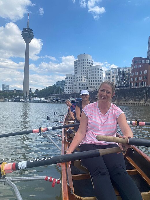 Training für die Regatta