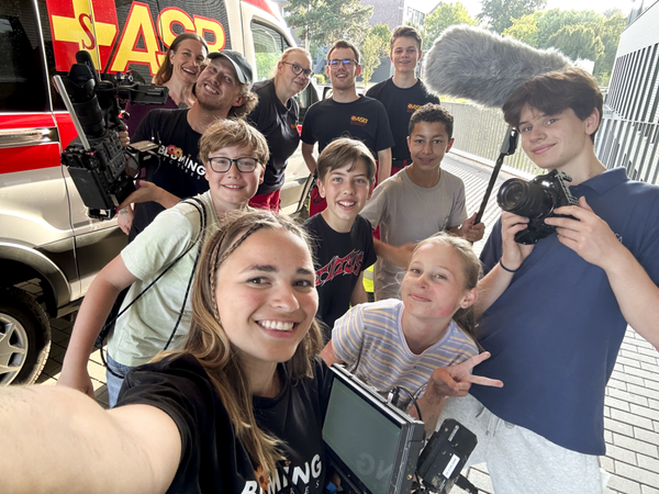 einige Protagonisten aus dem Filmteam
