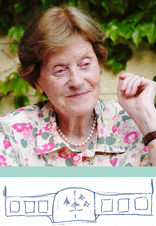 Portraitaufnahme Dr. Ulrike Frey, Freundin und Förderin der Kaiserswerther Diakonie